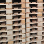Stack of Euro Pallets