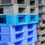 Used Stackable Plastic Pallets